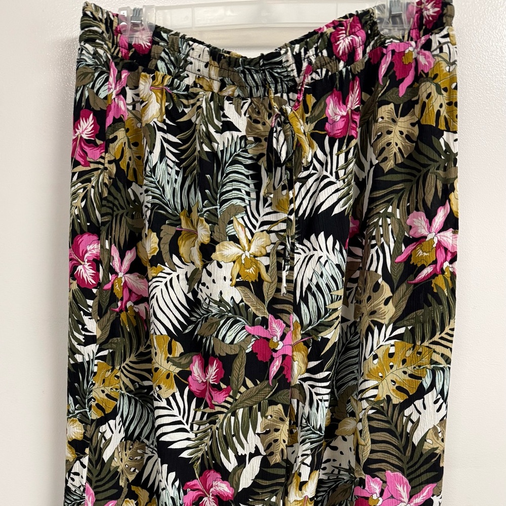 Robert Louis floral palazzo pants